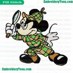 Mickey Mouse Embroidery Design 19