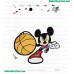 Mickey Mouse Embroidery Design 26