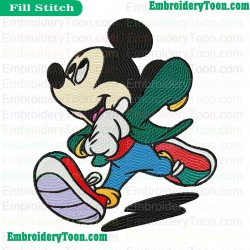 Mickey Mouse Embroidery Design 27