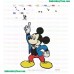 Mickey Mouse Embroidery Design 31