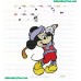 Mickey Mouse Embroidery Design 35