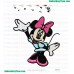 Minnie Mouse Embroidery Design 13