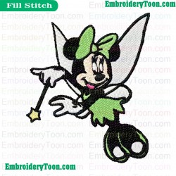 Minnie Mouse Magical Embroidery Design