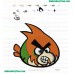 Moar Furious Avian Angry Birds Embroidery Design