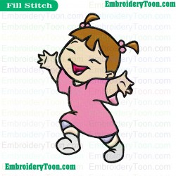 Monsters Inc Embroidery Design 10