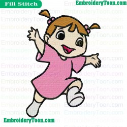 Monsters Inc Embroidery Design 11