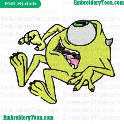 Monsters Inc Embroidery Design 19