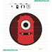 Muno Logo Yo Gabba Gabba Embroidery Design