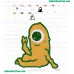 Muno Yo Gabba Gabba Embroidery Embroidery Design