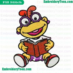 Muppet Babies Embroidery Design 01