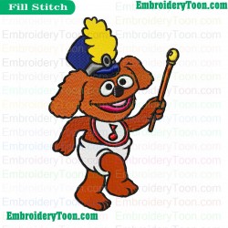 Muppet Babies Embroidery Design 09