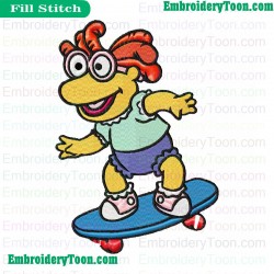 Muppet Babies Embroidery Design 12