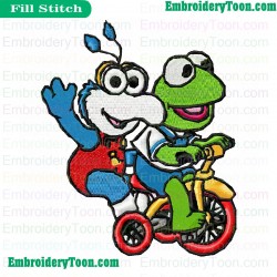 Muppet Babies Embroidery Design 13