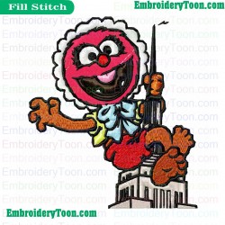 Muppet Babies Embroidery Design 14