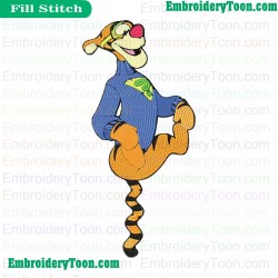 My Friends Tigger And Pooh Embroidery Design 04