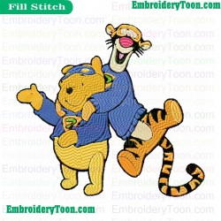 My Friends Tigger And Pooh Embroidery Design 28