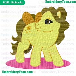 My Little Pony Belle Embroidery Design