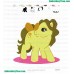 My Little Pony Belle Embroidery Design