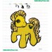 My Little Pony Embroidery Design 04