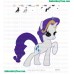 My Little Pony Embroidery Design 23