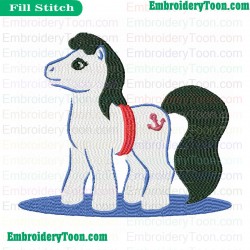 My Little Pony Prince Eric Embroidery Design