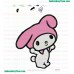 My Melody Embroidery Design 01
