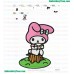 My Melody Embroidery Design 02