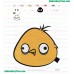 New Angry Birds Embroidery Design 02