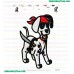 Patch Pirate 101 Dalmatians Embroidery Design