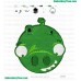 Pig Angry Birds Embroidery Design