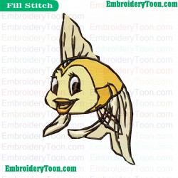 Pinocchio Embroidery Design 02