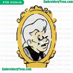 Pinocchio Embroidery Design 04