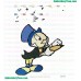 Pinocchio Embroidery Design 05