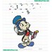 Pinocchio Embroidery Design 07