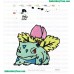 Pokemon Embroidery Design 01
