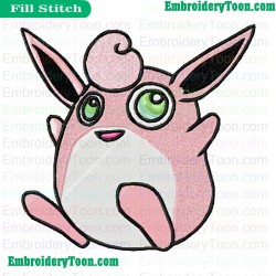 Pokemon Embroidery Design 02