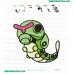 Pokemon Embroidery Design 04