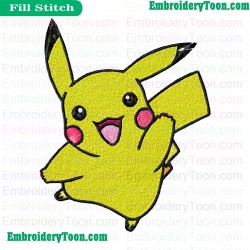 Pokemon Embroidery Design 08