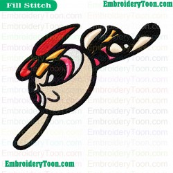 Powerpuff Girls Embroidery Design 01