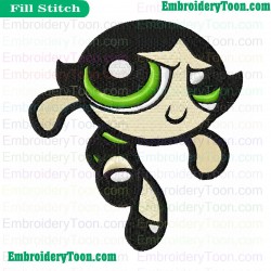 Powerpuff Girls Embroidery Design 03