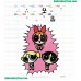 Powerpuff Girls Embroidery Design 15