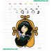 Princess Jasmine Embroidery Design