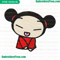 Pucca Embroidery Design 05