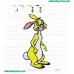 Rabbit Embroidery Design 01