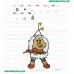 Rainbow Brite Embroidery Design 01