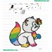 Rainbow Brite Embroidery Design 06