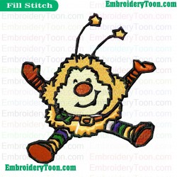 Rainbow Brite Embroidery Design 10