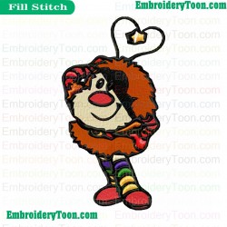 Rainbow Brite Embroidery Design 11