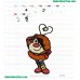 Rainbow Brite Embroidery Design 11