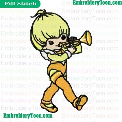 Rainbow Brite Embroidery Design 13